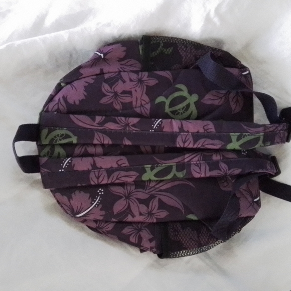 American Travel Luggage and Bags Hawaii small purple backpack - Picture 3 of 6
